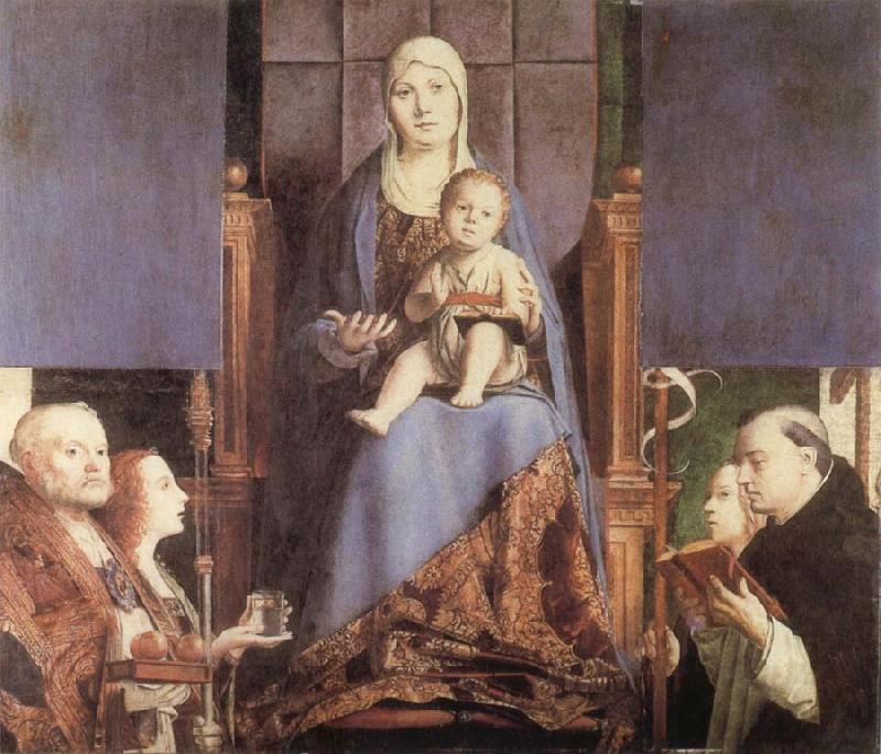 Antonello da Messina Sacra Conversazione France oil painting art